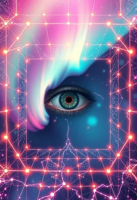 Fractal Aurora Eye Pulse