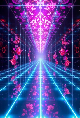Neon Grid Consciousness