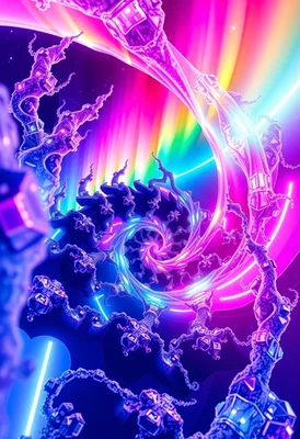 Aurora Quantum Spirals