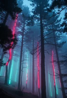 Neon Forest Quantum Flow
