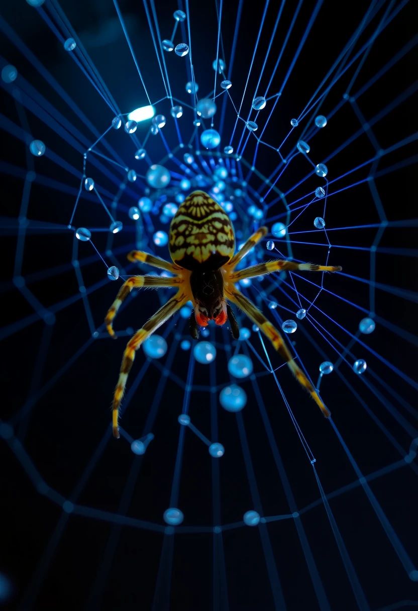 Bioluminescent Silk Circuit Bleeding