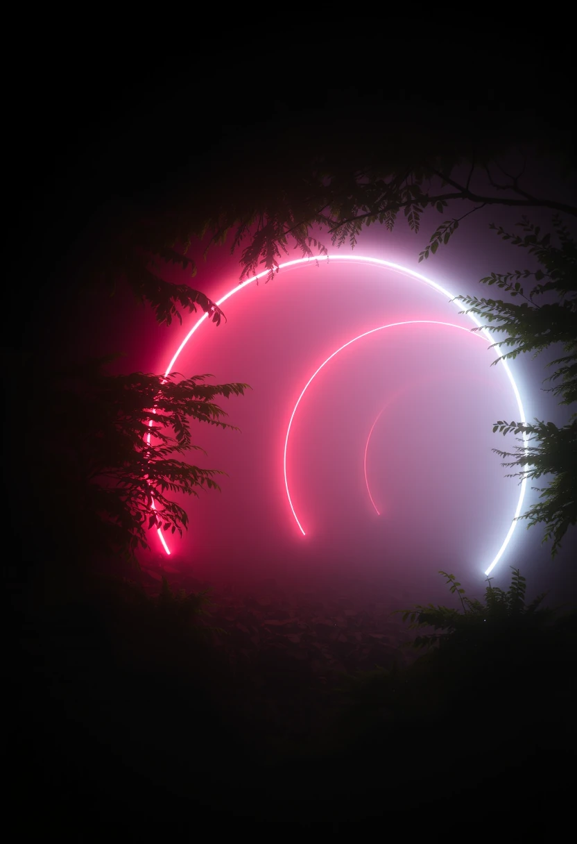 Quantum Flames Through Glitch Voids