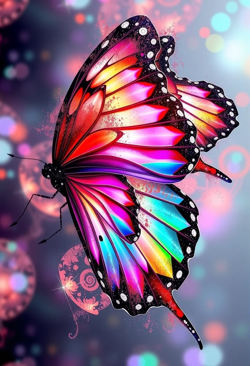 Fractal Glitch Wing R