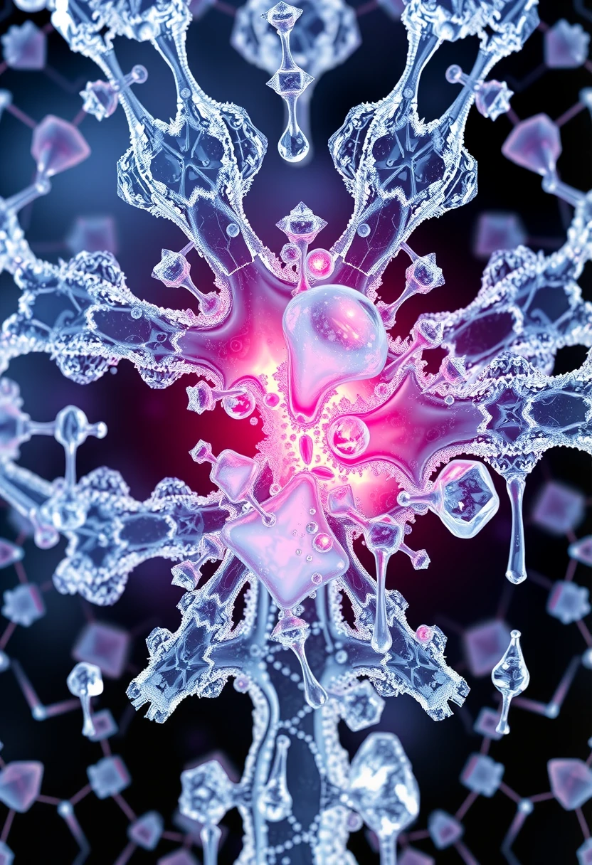Silicon Frost Rising Through Chaos