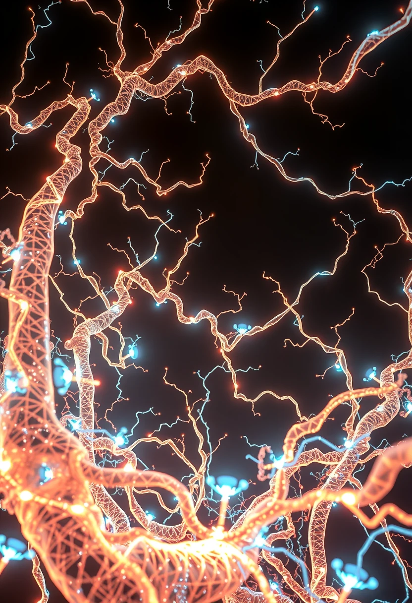 Luminous Data Bloom Morphing
