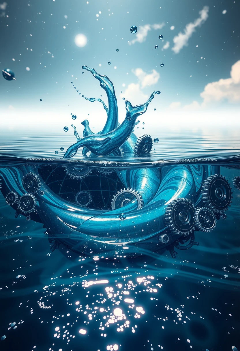 Glitch Horizon Cosmic Gears