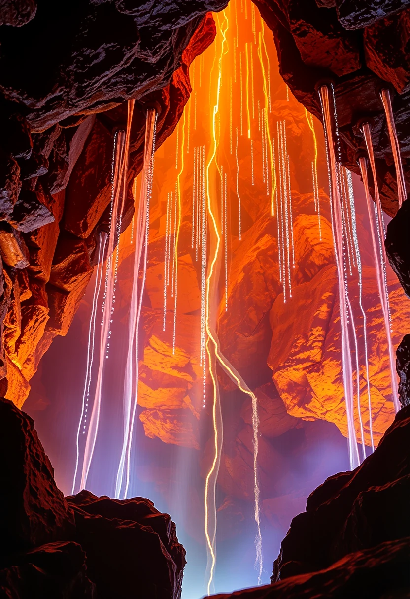 Amber Code Cascading Light