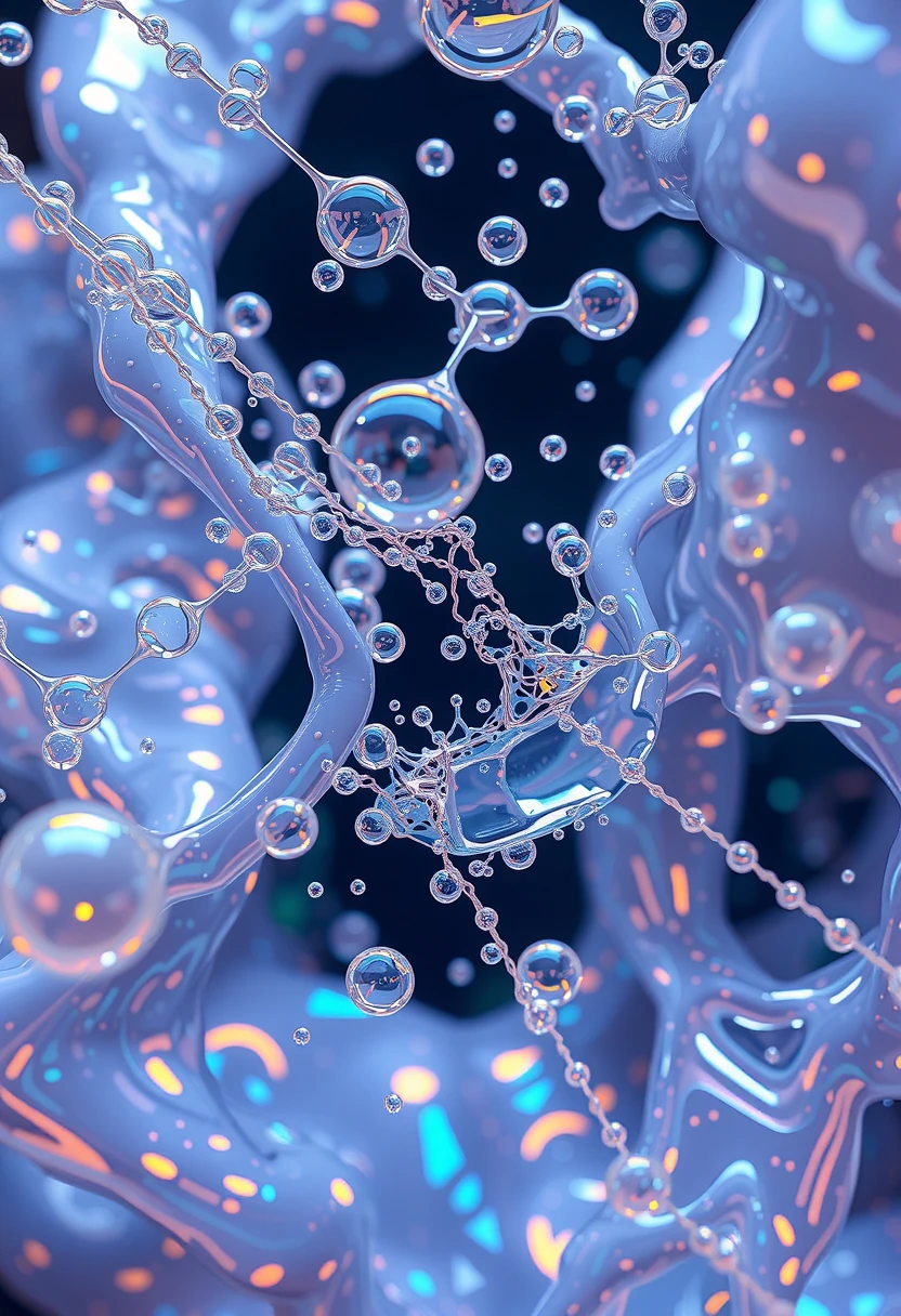 Liquid Spacetime Glitch Architecture